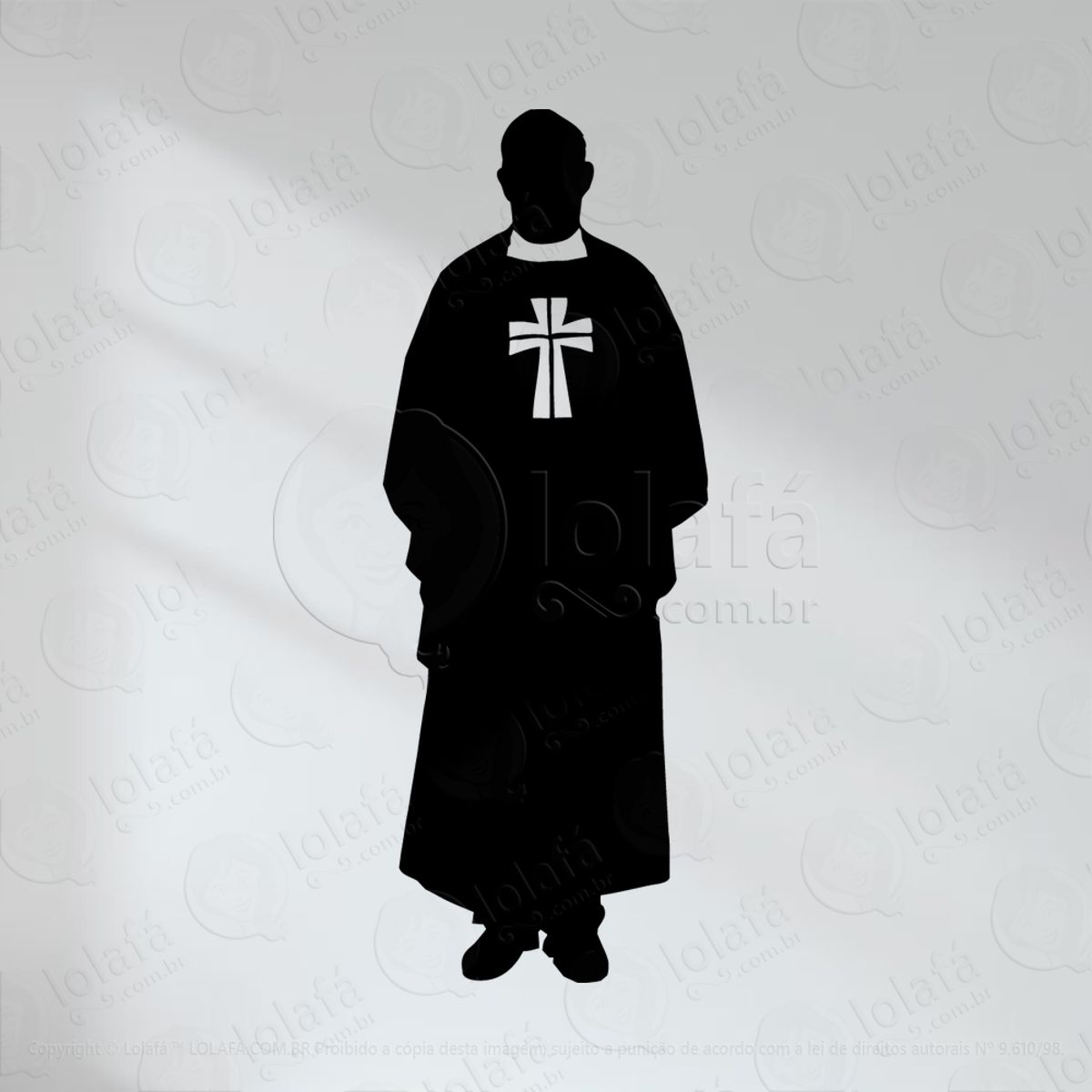 Papa Adesivo de Parede Decorativo para Casa, Quarto, Sala e Vidro Mod:90