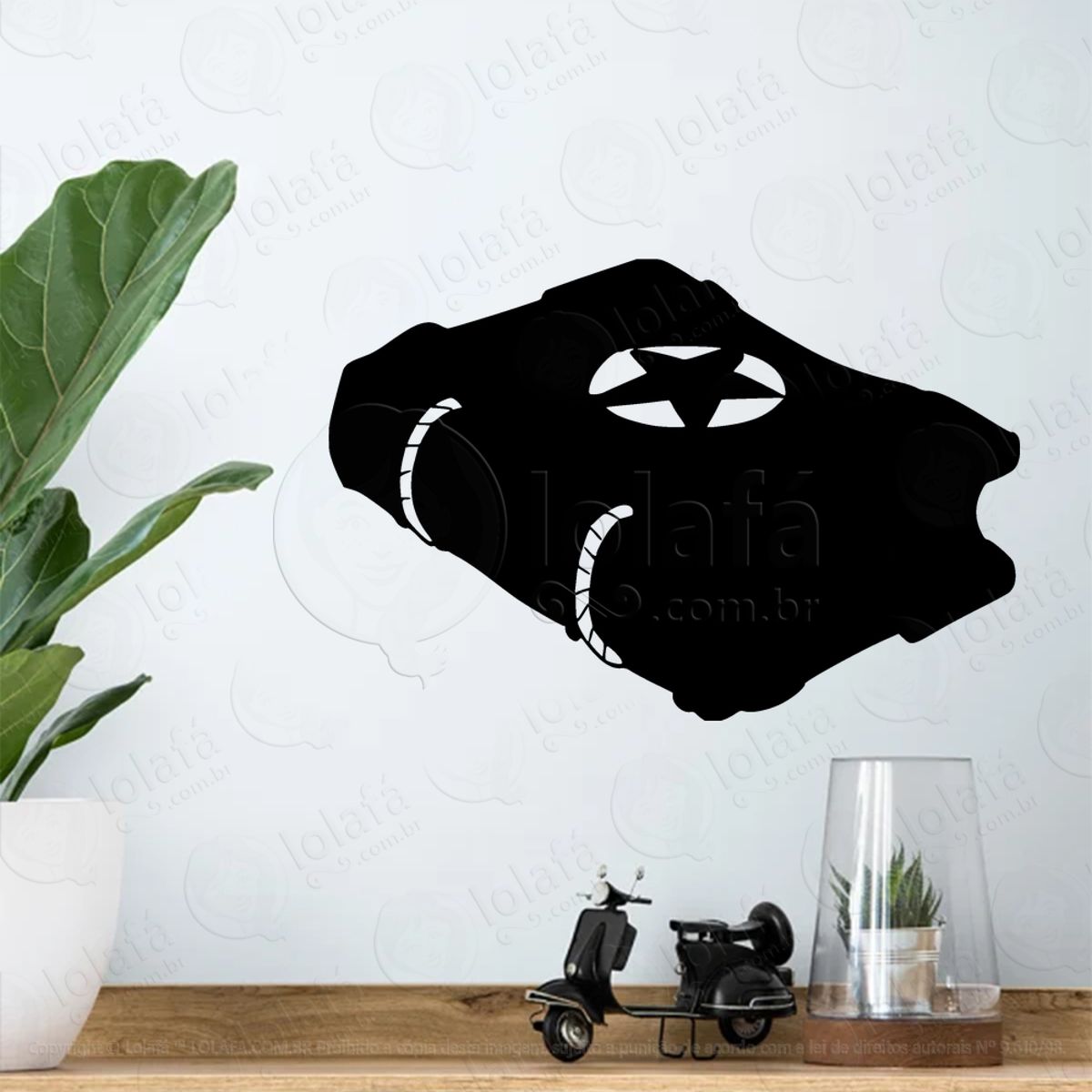 Grimório Grimoire Adesivo de Parede Decorativo para Casa, Sala, Quarto, Vidro e Altar Ocultista Mod:255