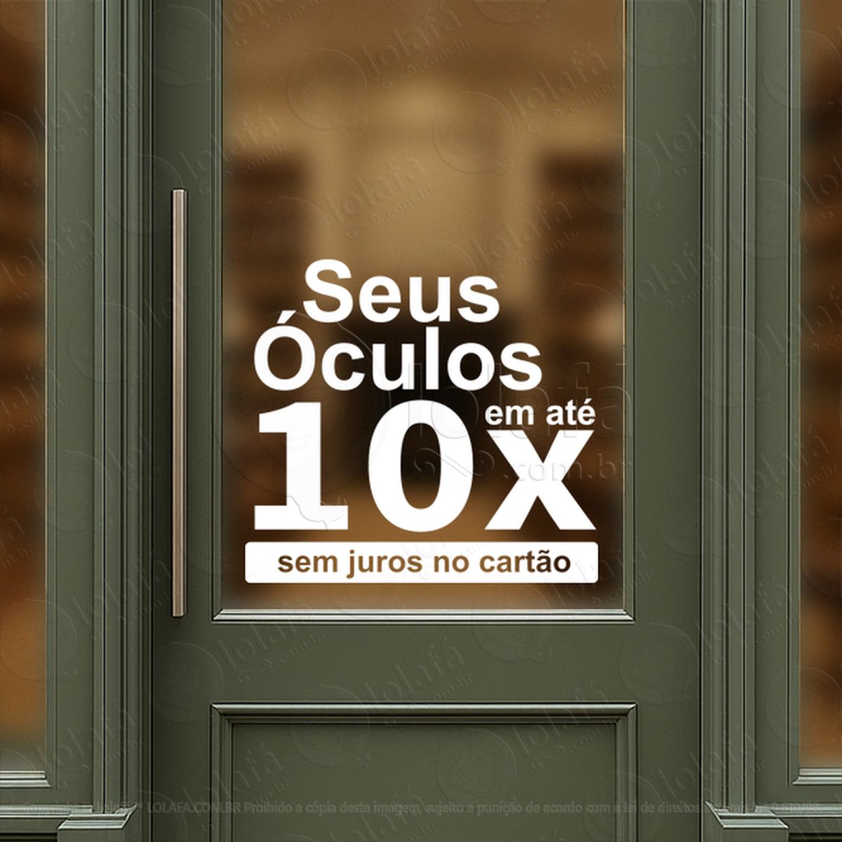 Converta Olhares Em Compras Adesivos Para Vitrine Ótica Mod:34
