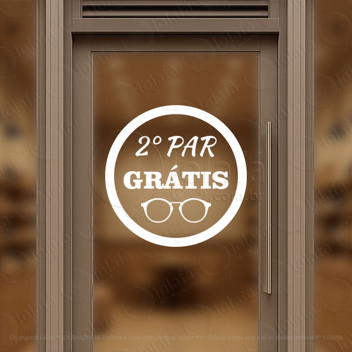 Vitrine Que Encanta Adesivos Para Vitrine Ótica Mod:209