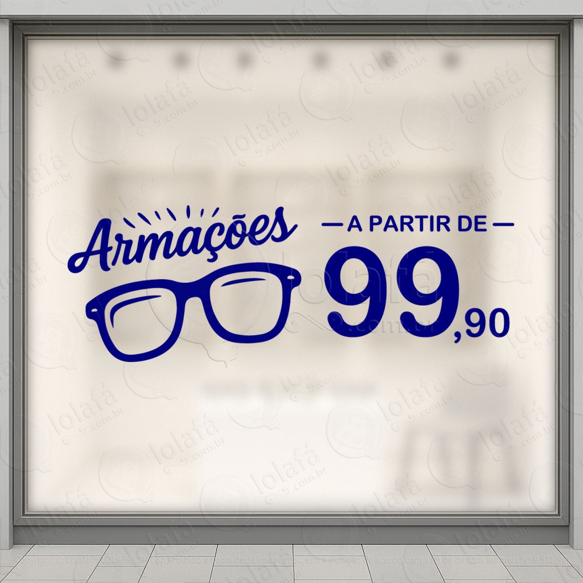 Vitrine Que Conversa Adesivos Para Vitrine Ótica Mod:212