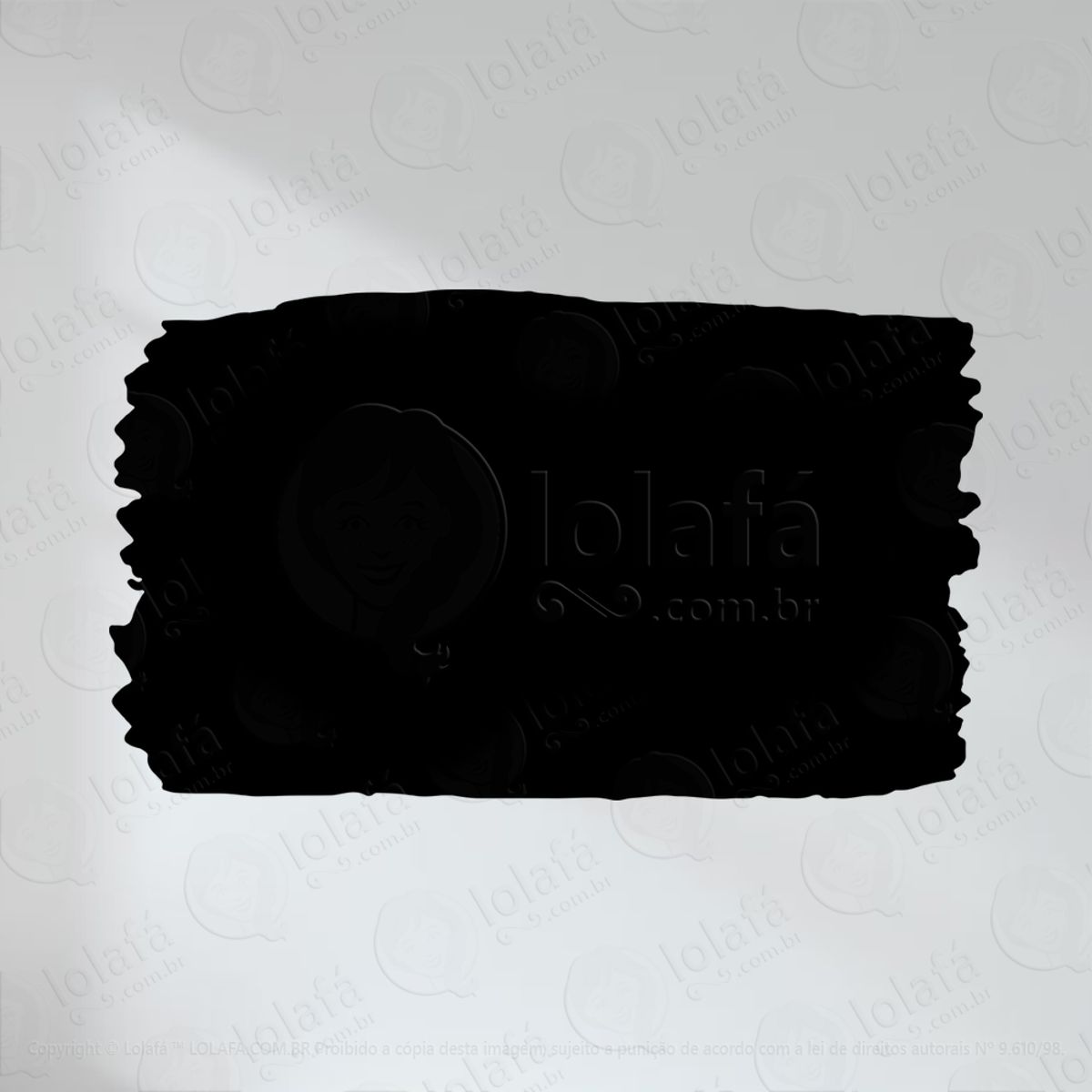 Painel Adesivo Lousa Quadro Negro de Parede para Escrever com Giz Mod:43
