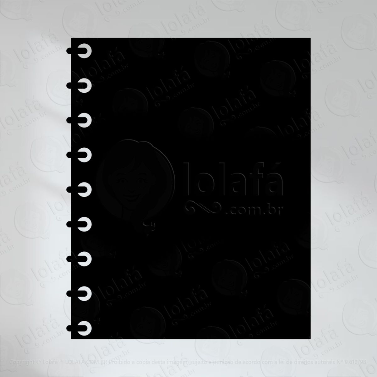 Caderno Adesivo Lousa Quadro Negro de Parede para Escrever com Giz Mod:44