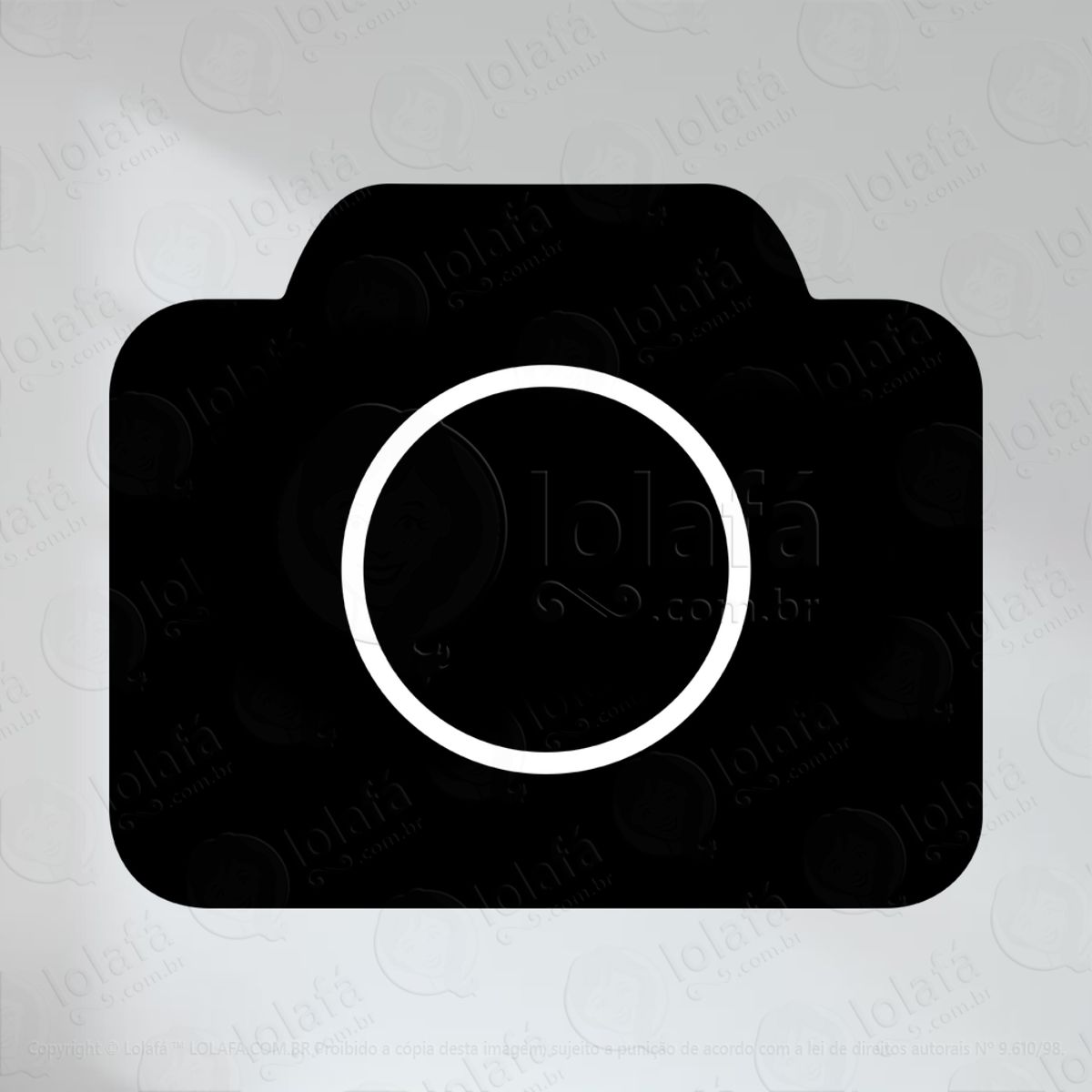 Câmera Adesivo Lousa Quadro Negro de Parede para Escrever com Giz Mod:46