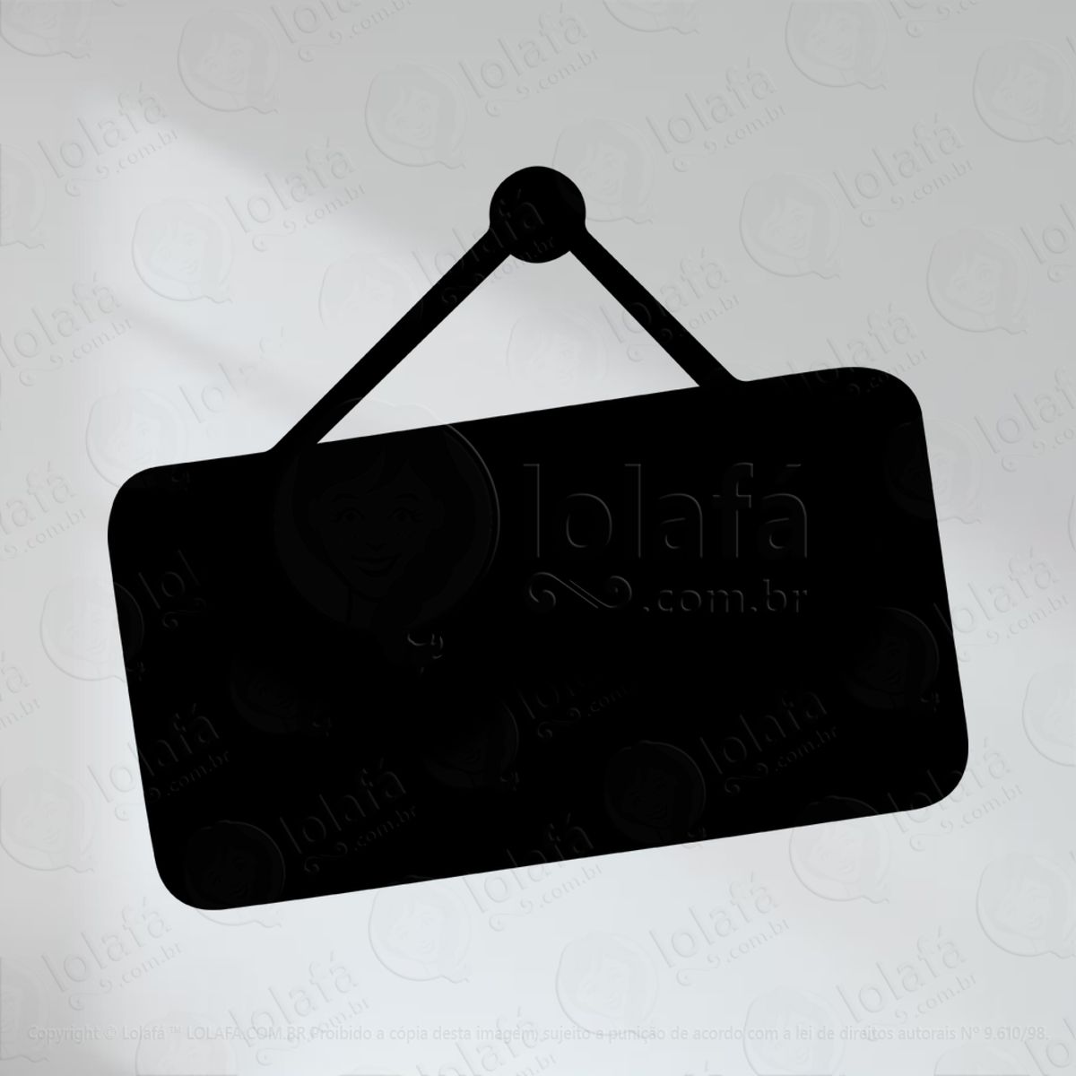 Placa Adesivo Lousa Quadro Negro de Parede para Escrever com Giz Mod:58