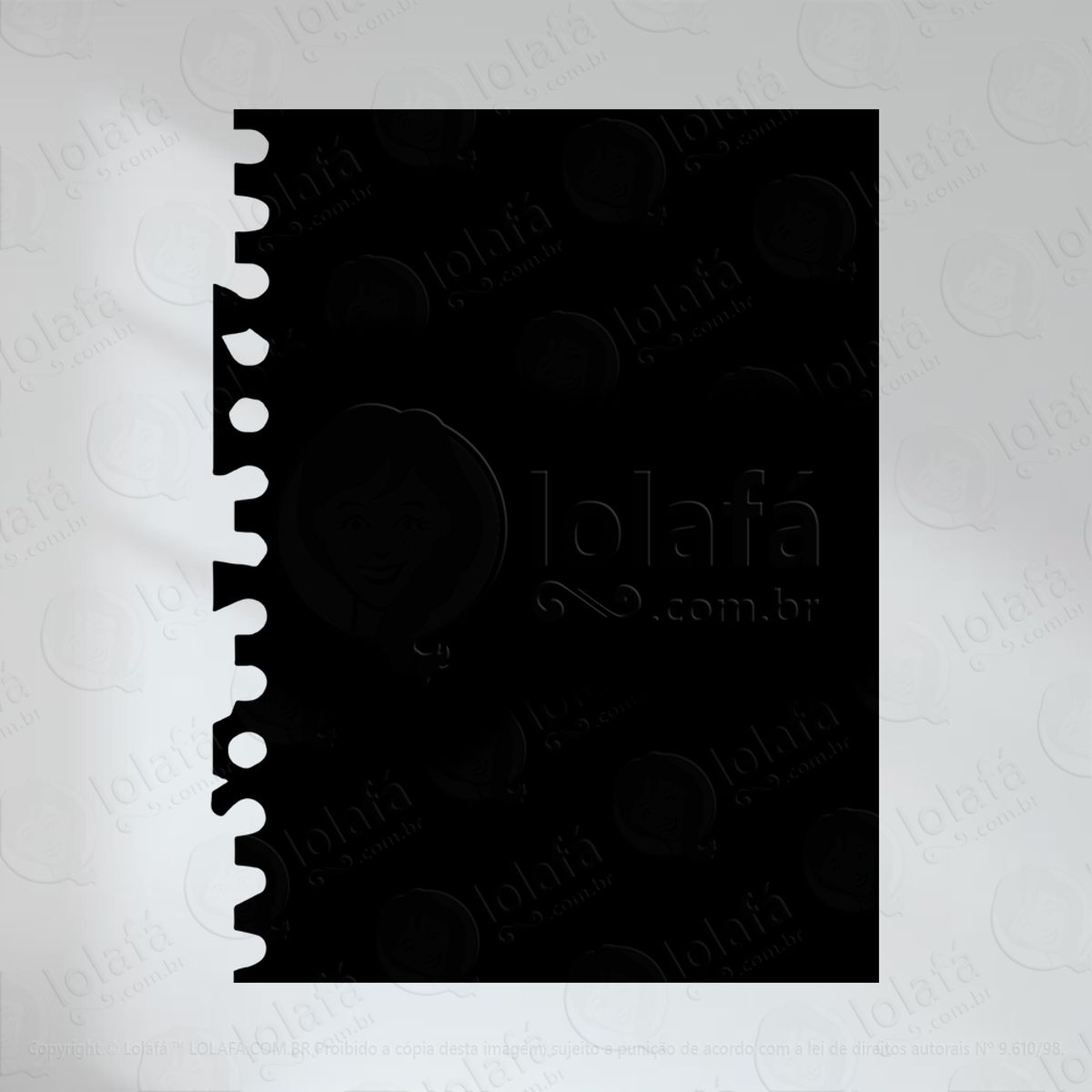 Folha de papel Adesivo Lousa Quadro Negro de Parede para Escrever com Giz Mod:66