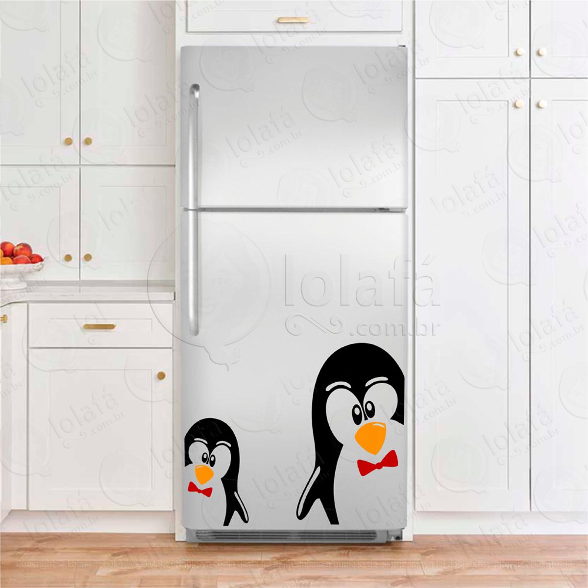 Pinguins Adesivos De Geladeiras Mod:6