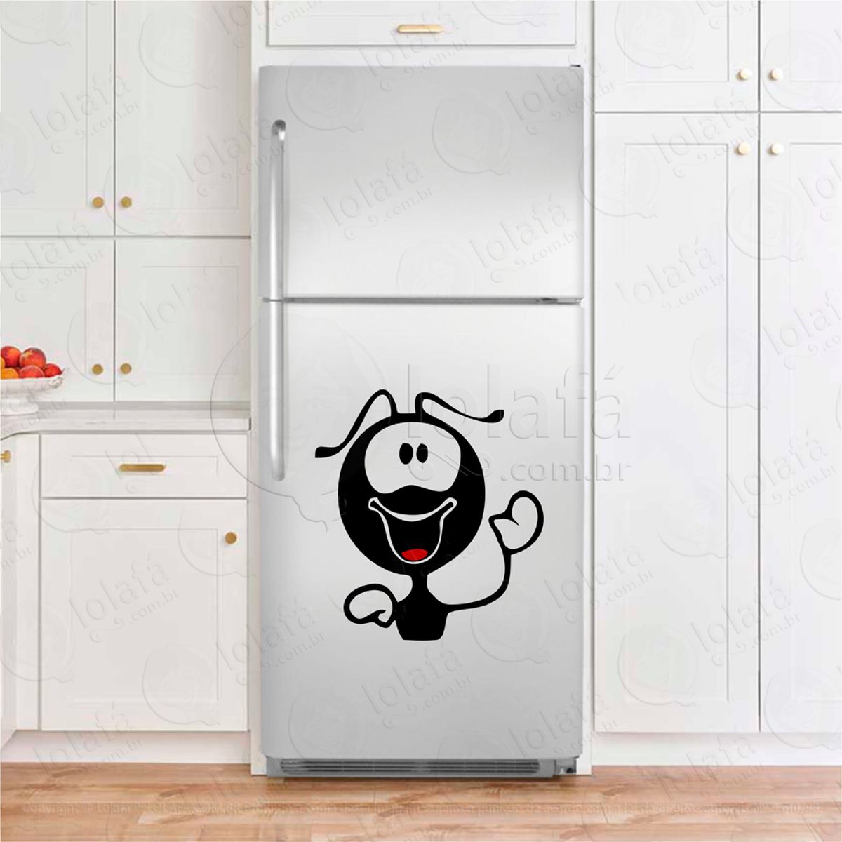 Smilinguido Adesivo Para Geladeira Mod:10