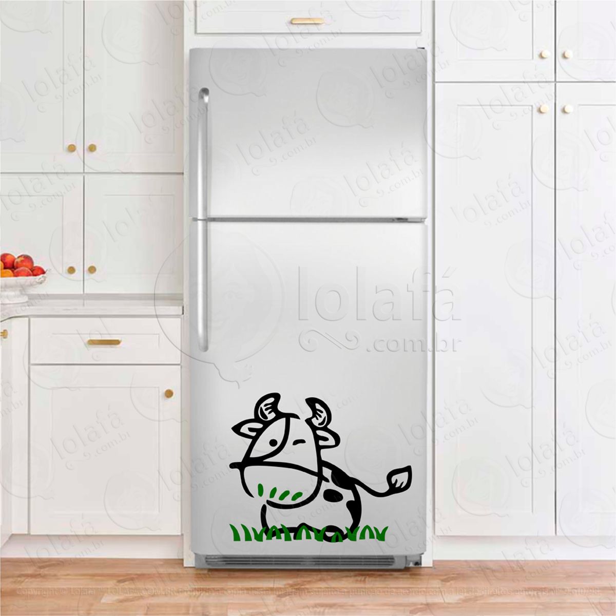 Vaca Adesivos Geladeira Mod:18