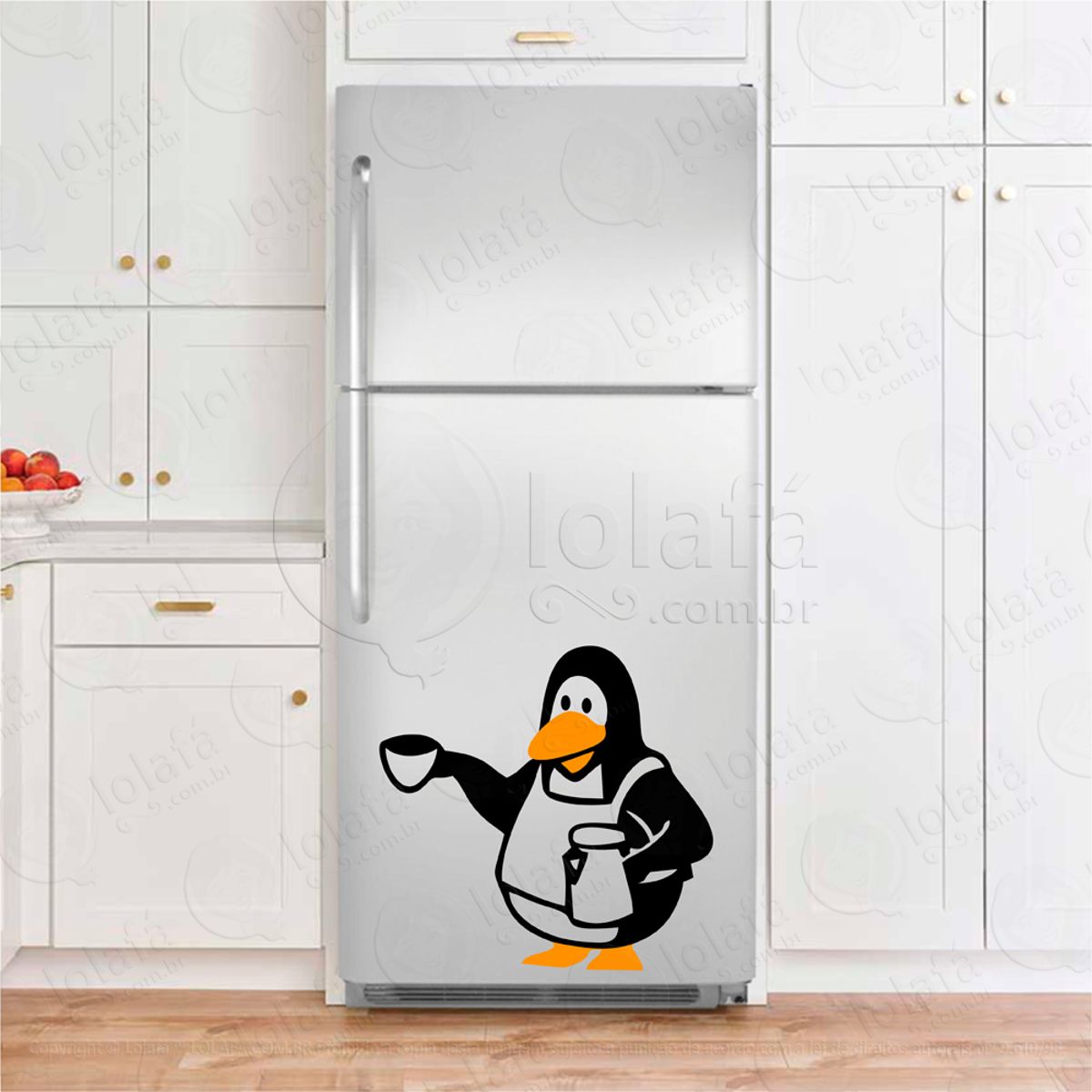 Pinguim Adesivos De Geladeira Mod:25