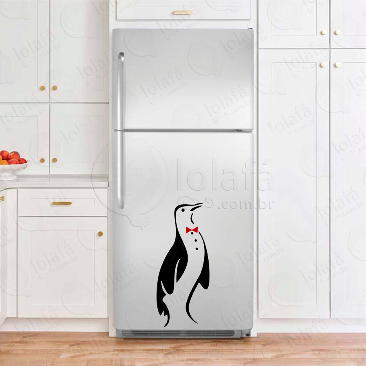 Pinguim Adesivo Para Geladeira Mod:30