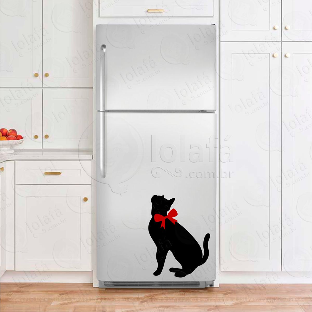 Gato Adesivo Para Geladeiras Mod:51