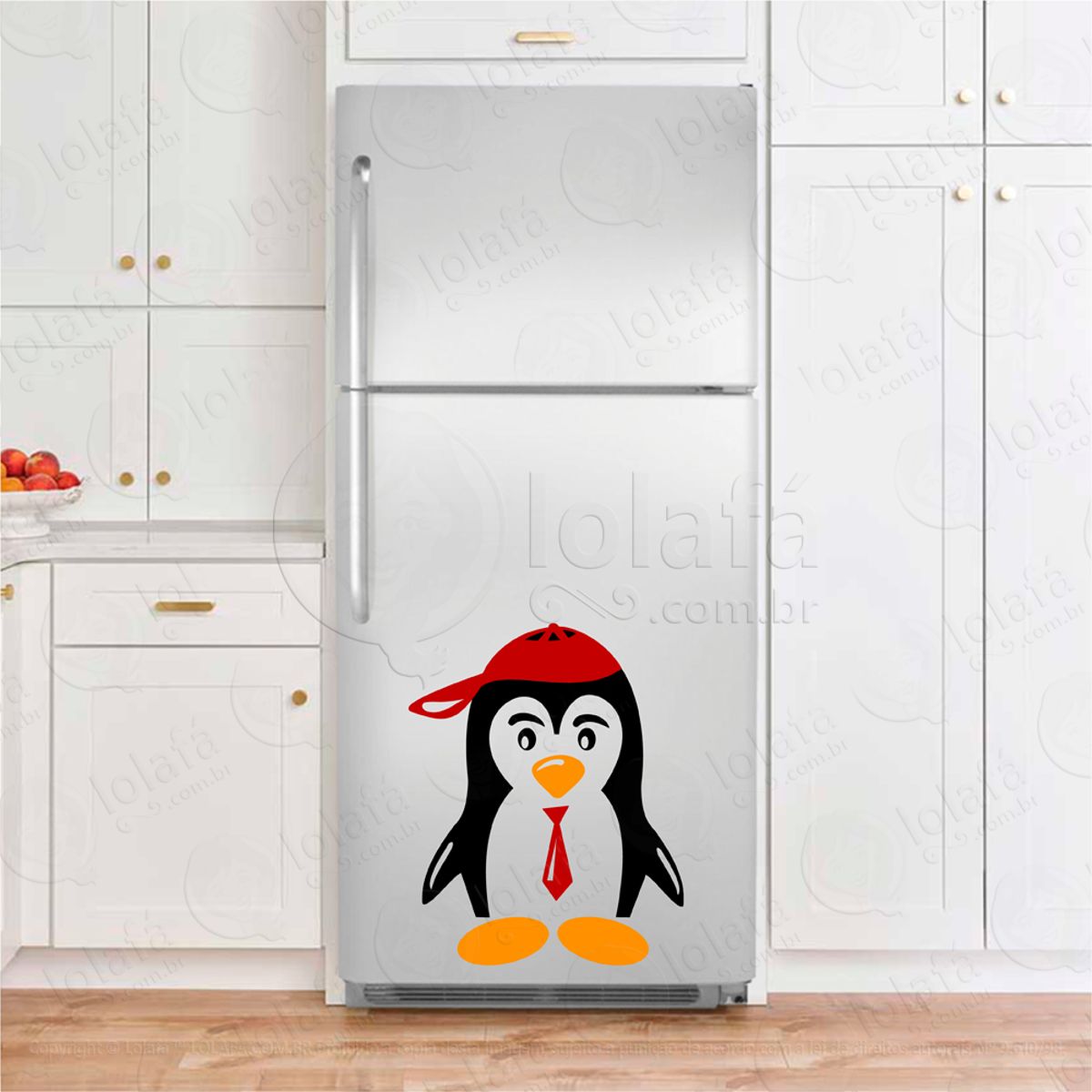 Pinguim Adesivo De Geladeira Mod:54