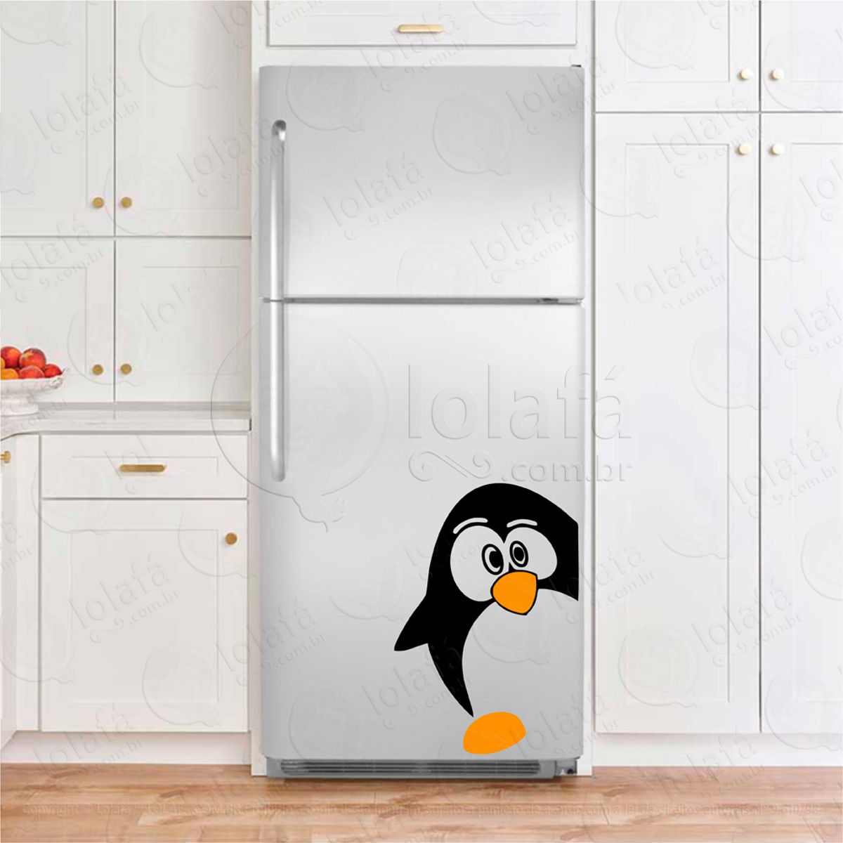 Pinguim Adesivo Para Geladeiras Mod:71