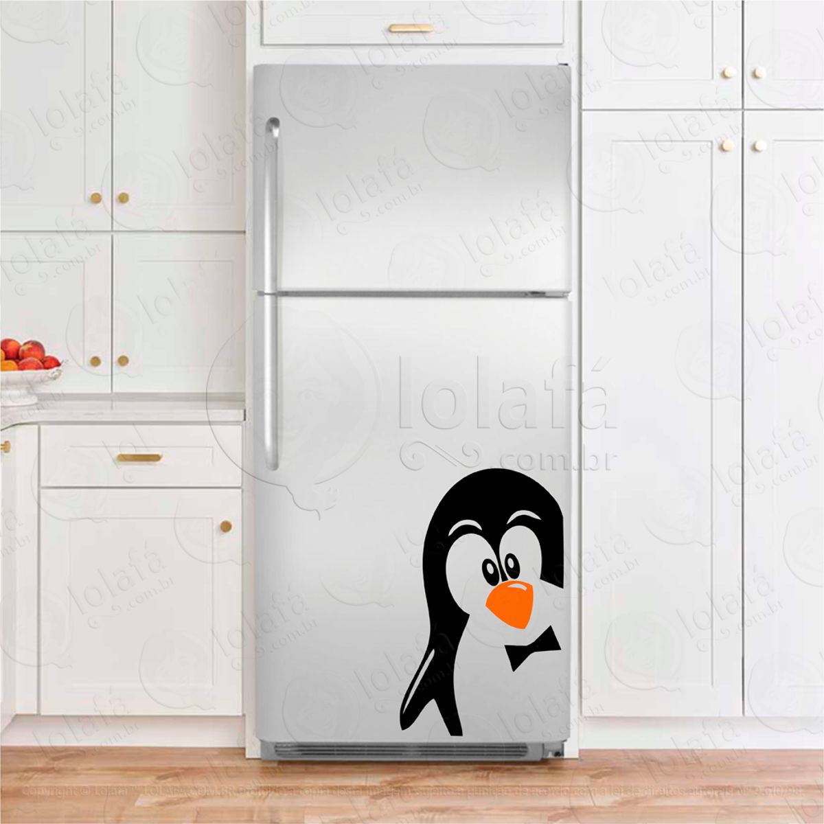Pinguim Adesivos De Geladeira Mod:75