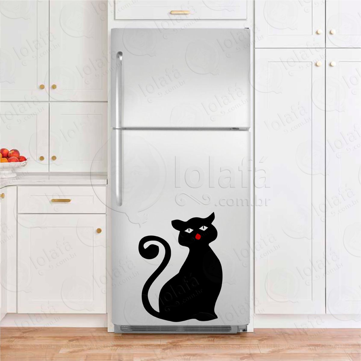 Gato Adesivos Geladeira Mod:88