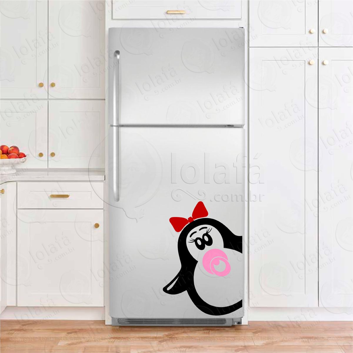 Pinguim Adesivos Geladeiras Mod:89