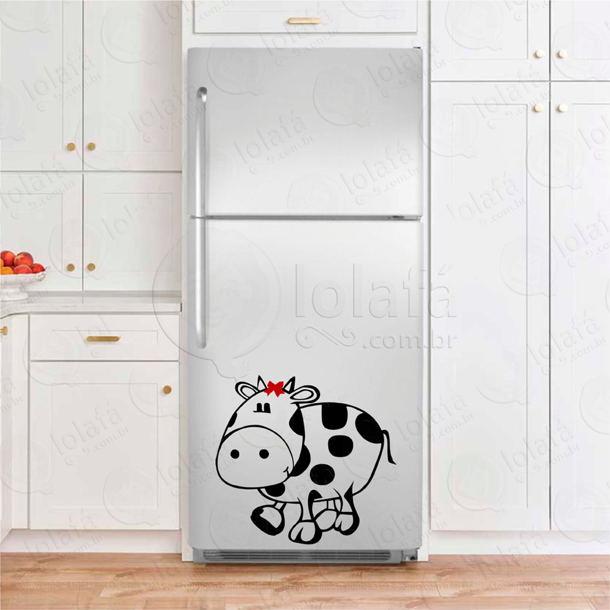 Vaca Adesivos Para Geladeira Mod:92