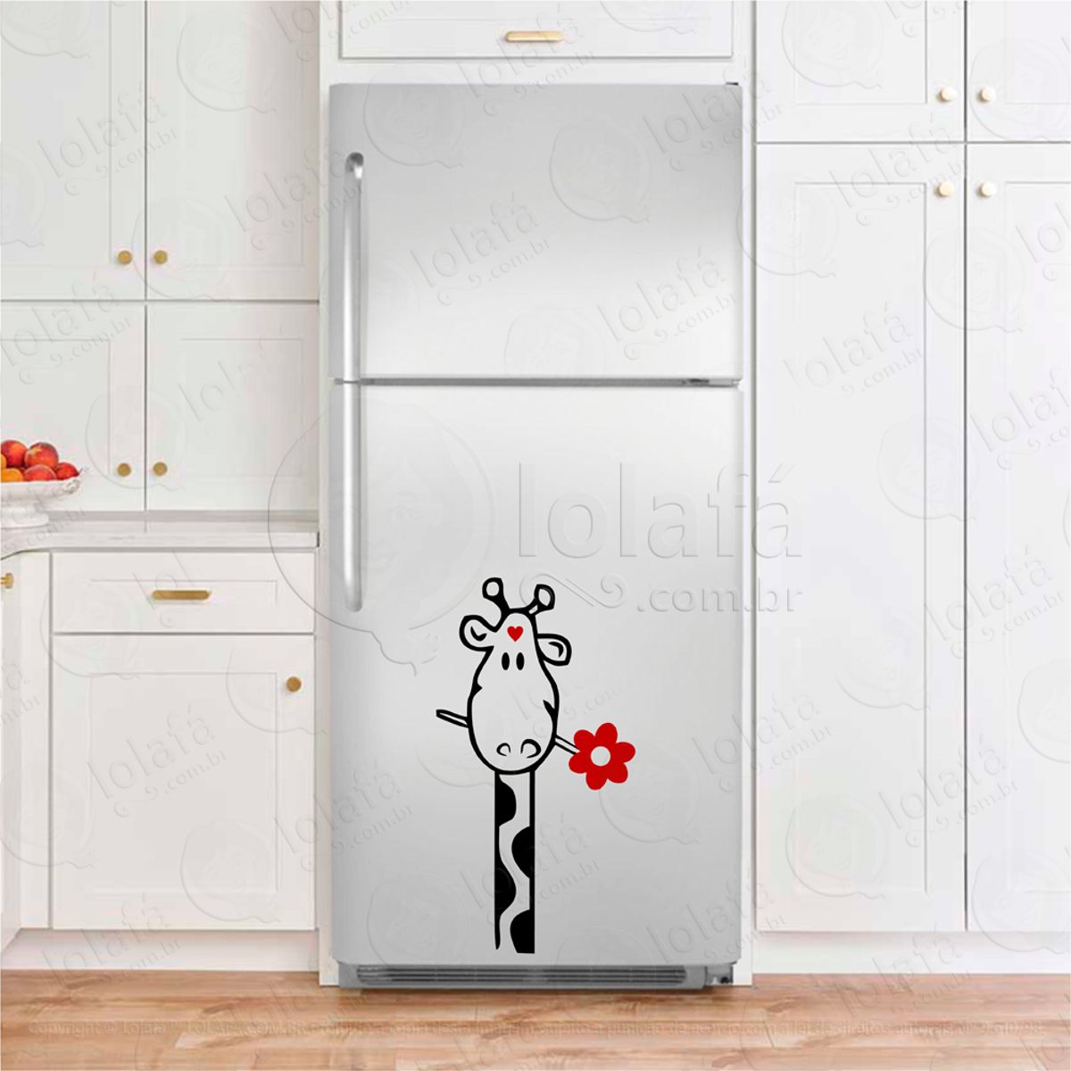 Girafa Adesivos Para Geladeiras Mod:93