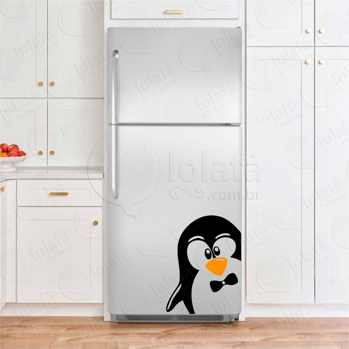 Pinguim Adesivo Para Geladeiras Mod:101