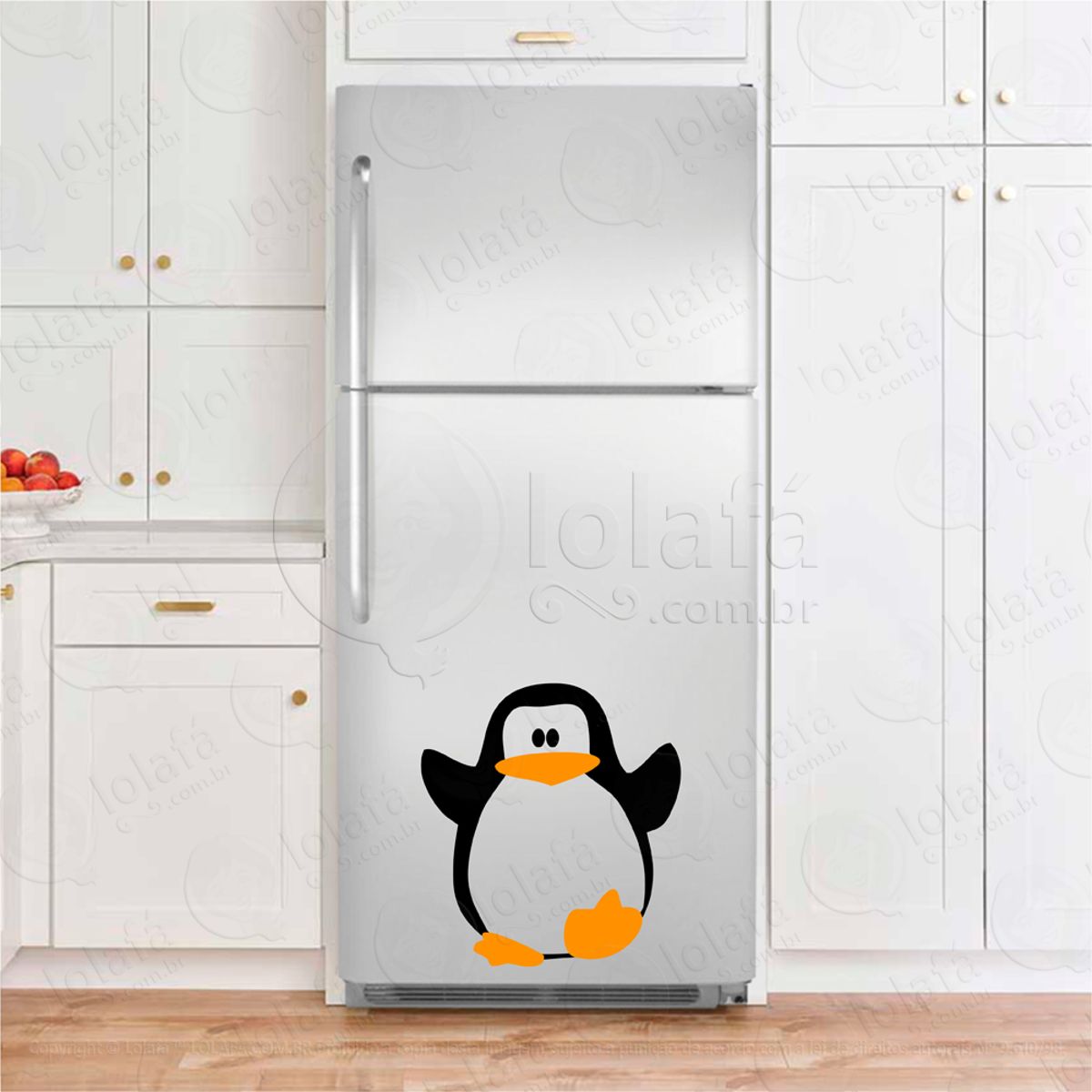 Pinguim Adesivos De Geladeira Mod:105