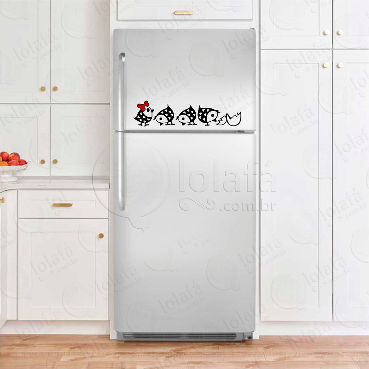 Pintinhos Adesivos Para Geladeiras Mod:113