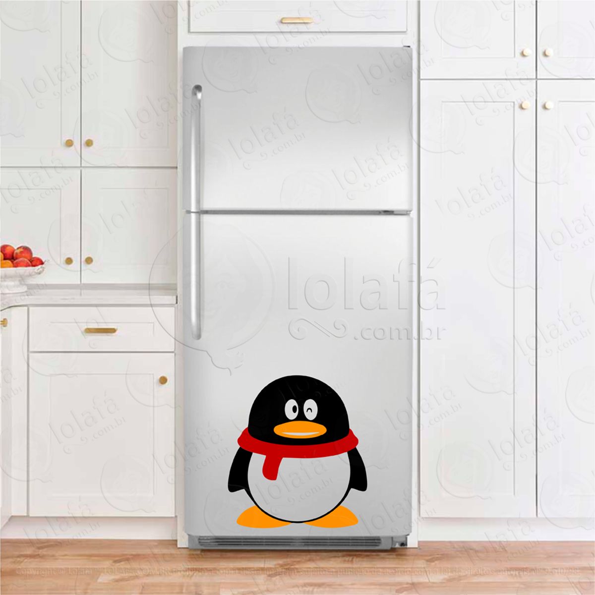 Pinguim Adesivos De Geladeira Mod:115