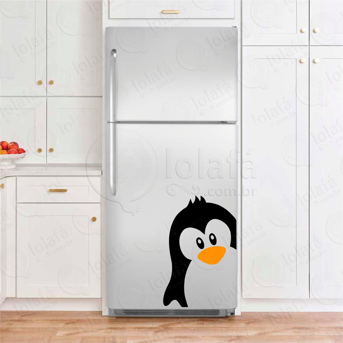 Pinguim Adesivo Geladeira Mod:117