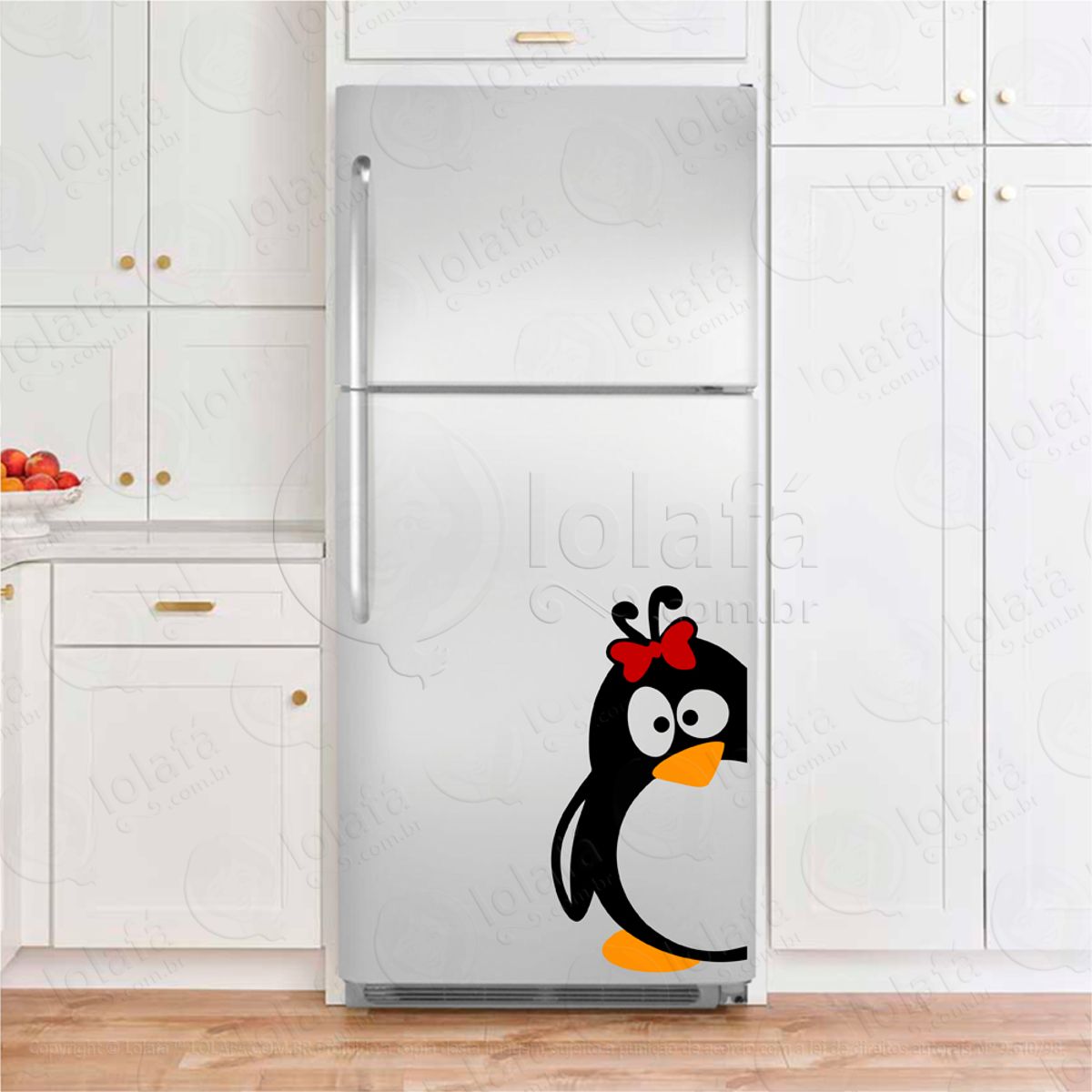 Pinguim Adesivos Geladeiras Mod:119