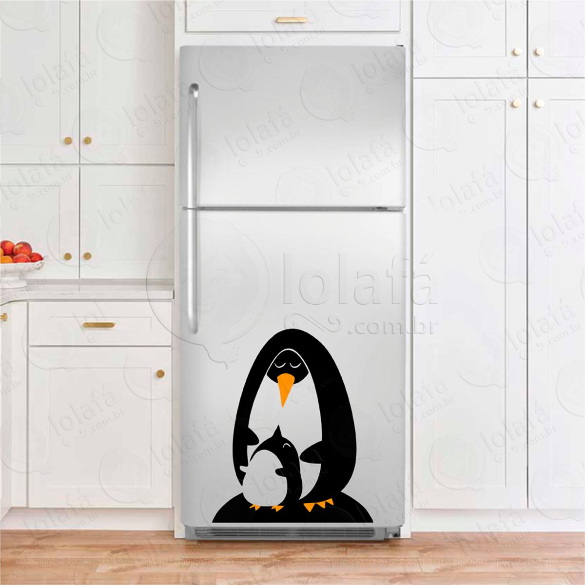 Pinguins Adesivo Para Geladeiras Mod:121