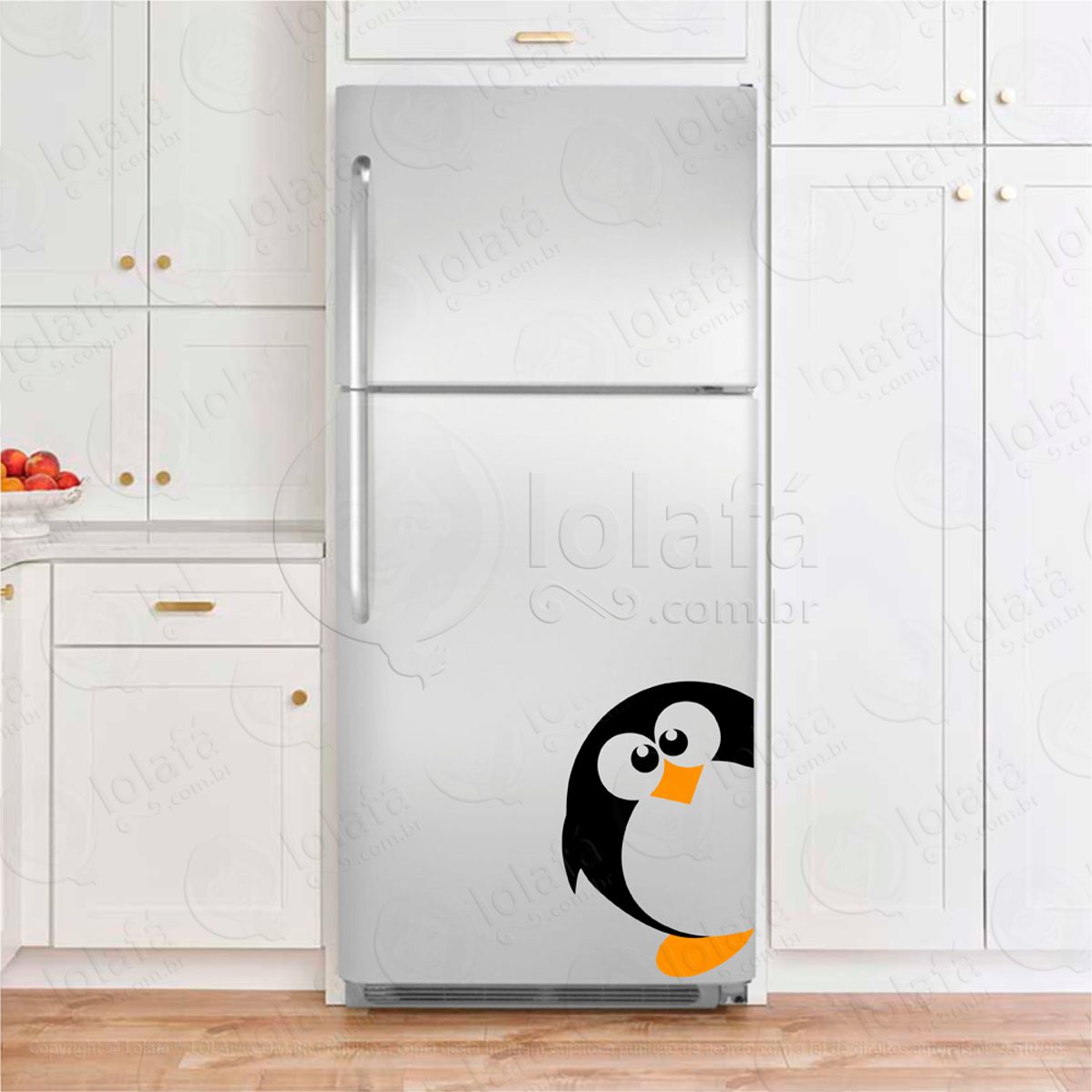 Pinguim Adesivos Geladeiras Mod:129