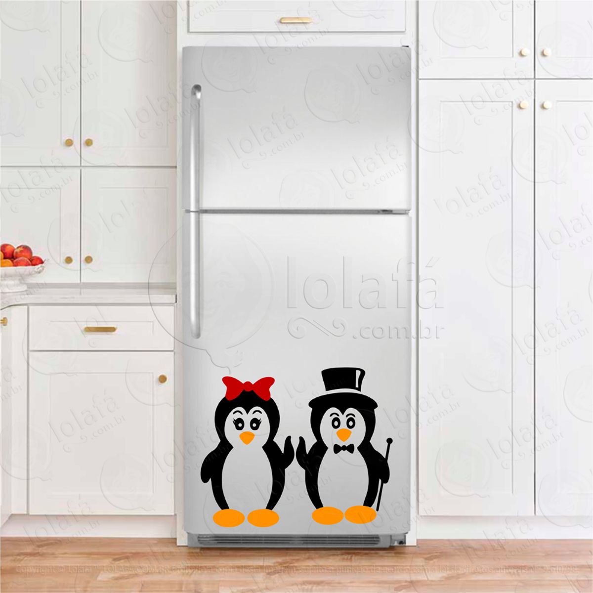 Pinguins Adesivos Para Geladeiras Mod:133