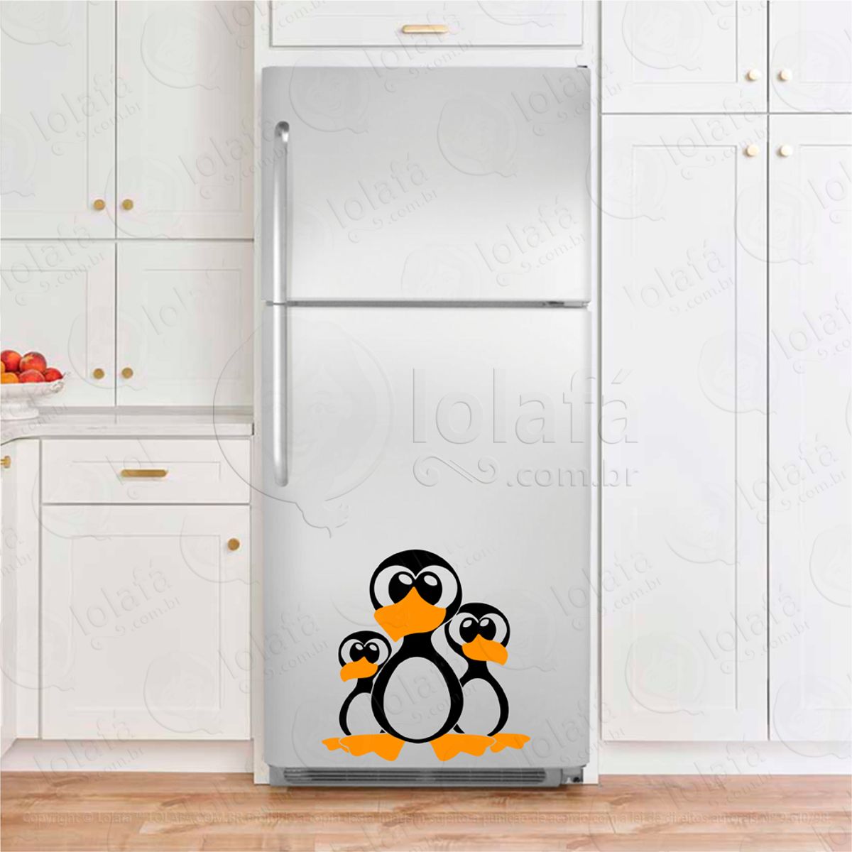 Patinhos Adesivos Geladeiras Mod:139