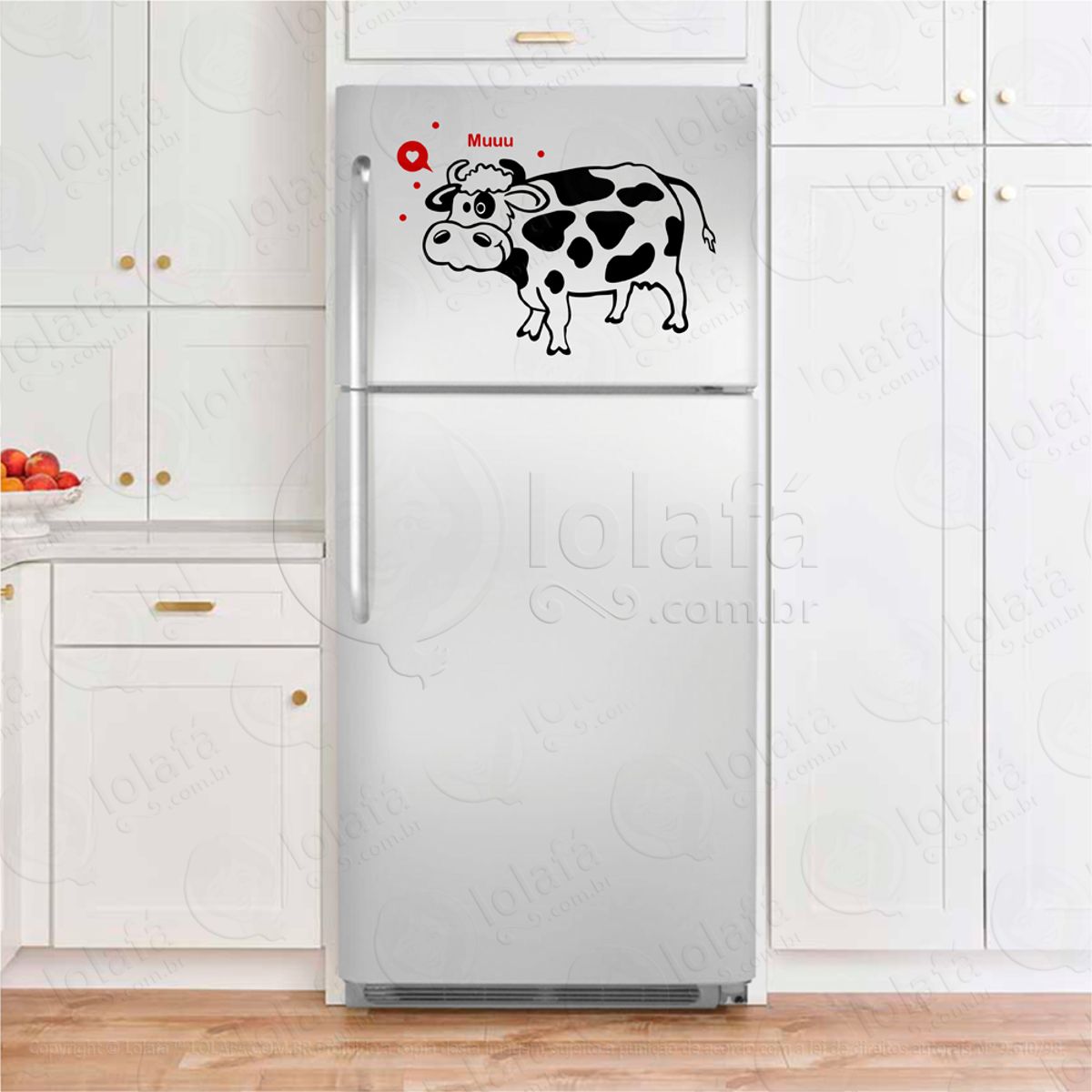 Vaca Adesivos De Geladeira Mod:145