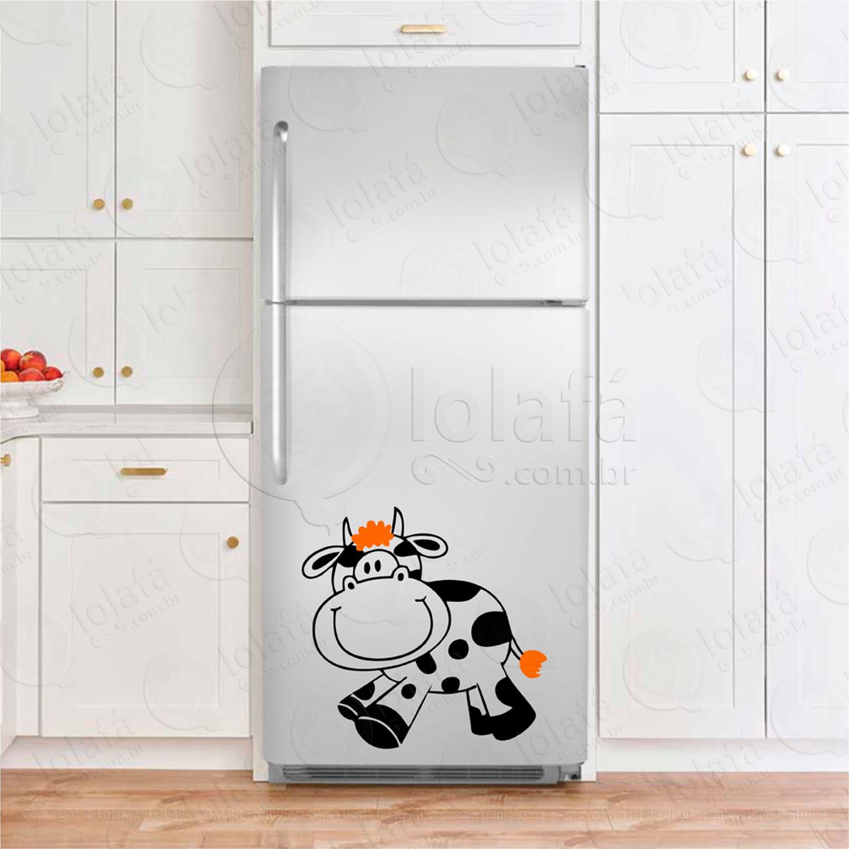 Vaca Adesivo Geladeira Mod:147