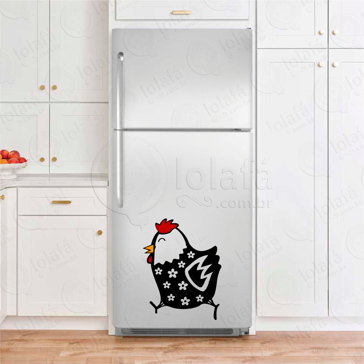 Galinha Adesivos Geladeiras Mod:149