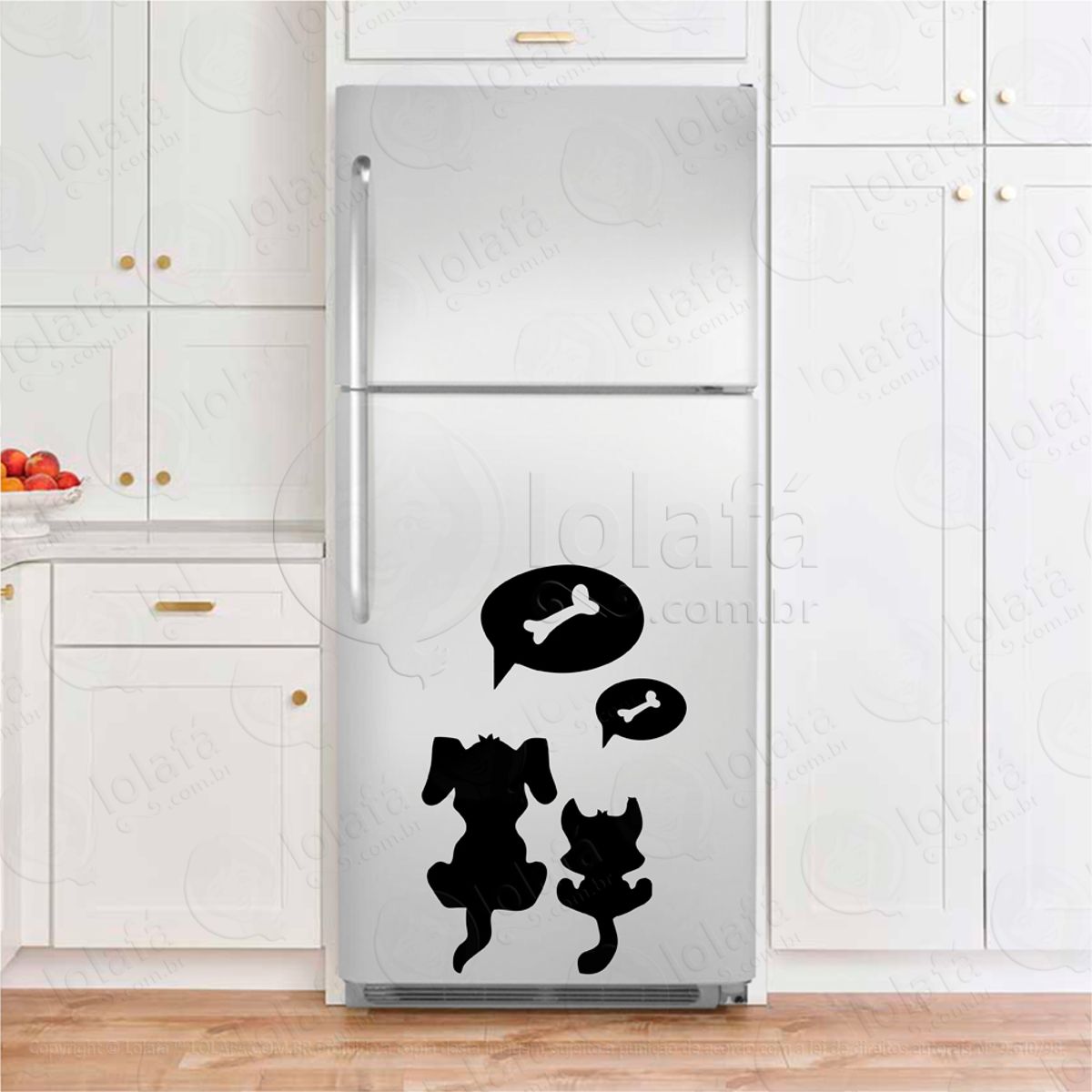 Cachorros Adesivos Para Geladeiras Mod:163