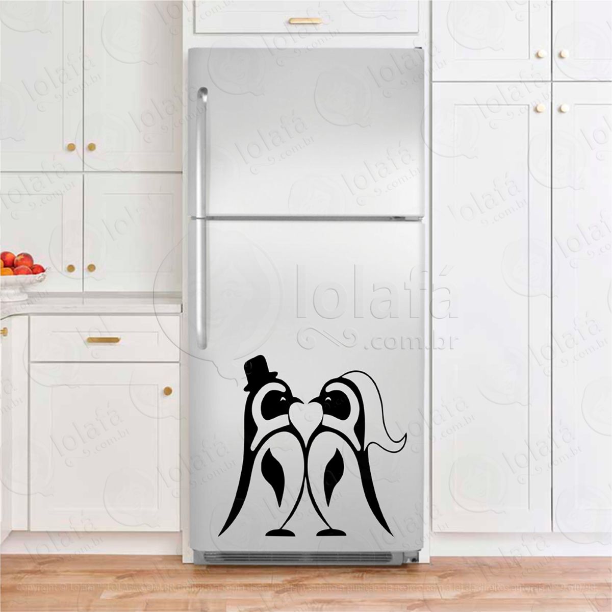 Pinguins Adesivos Para Geladeiras Mod:183