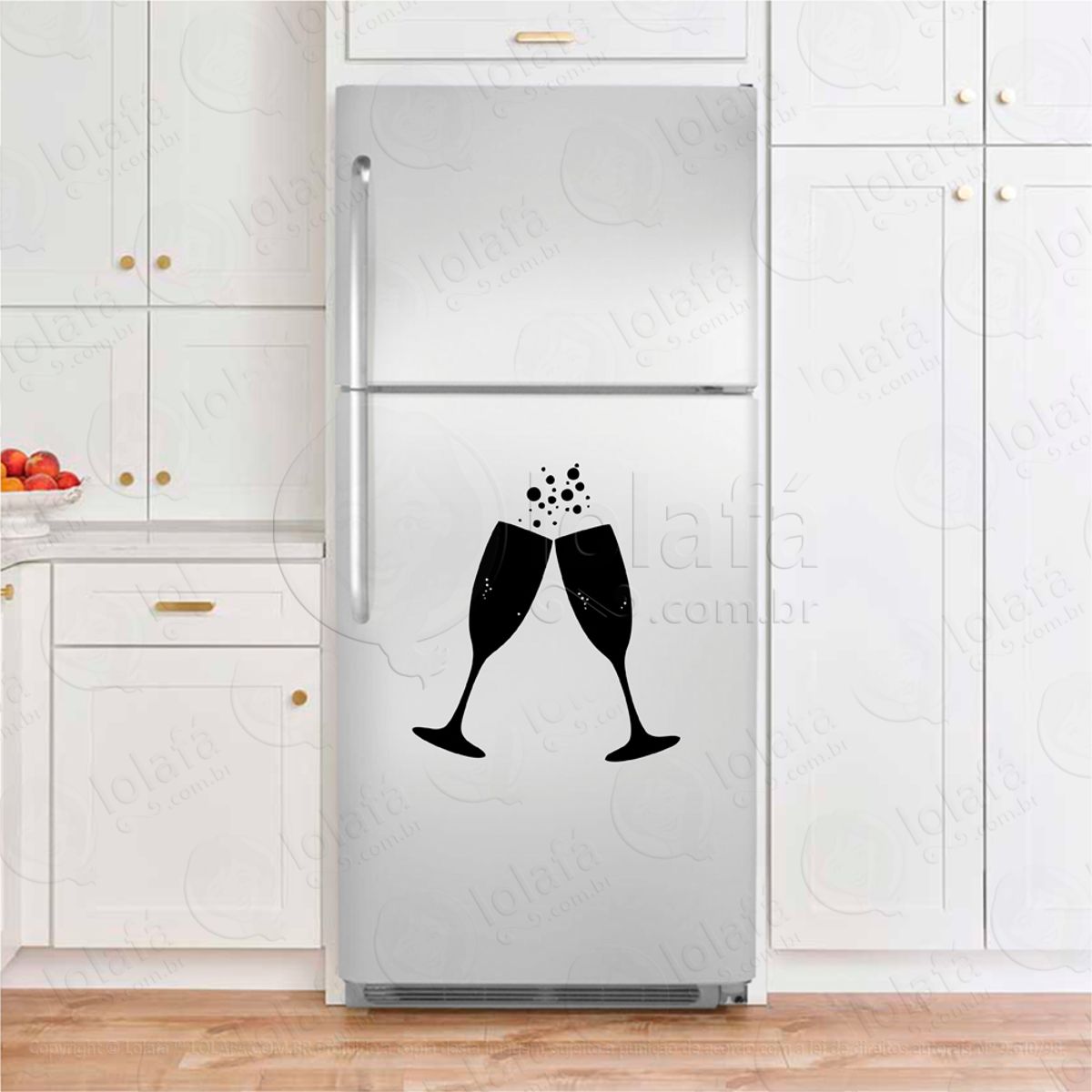 Taças Adesivos Geladeira Mod:188