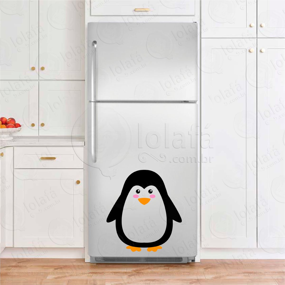 Pinguim Adesivos Geladeira Mod:198