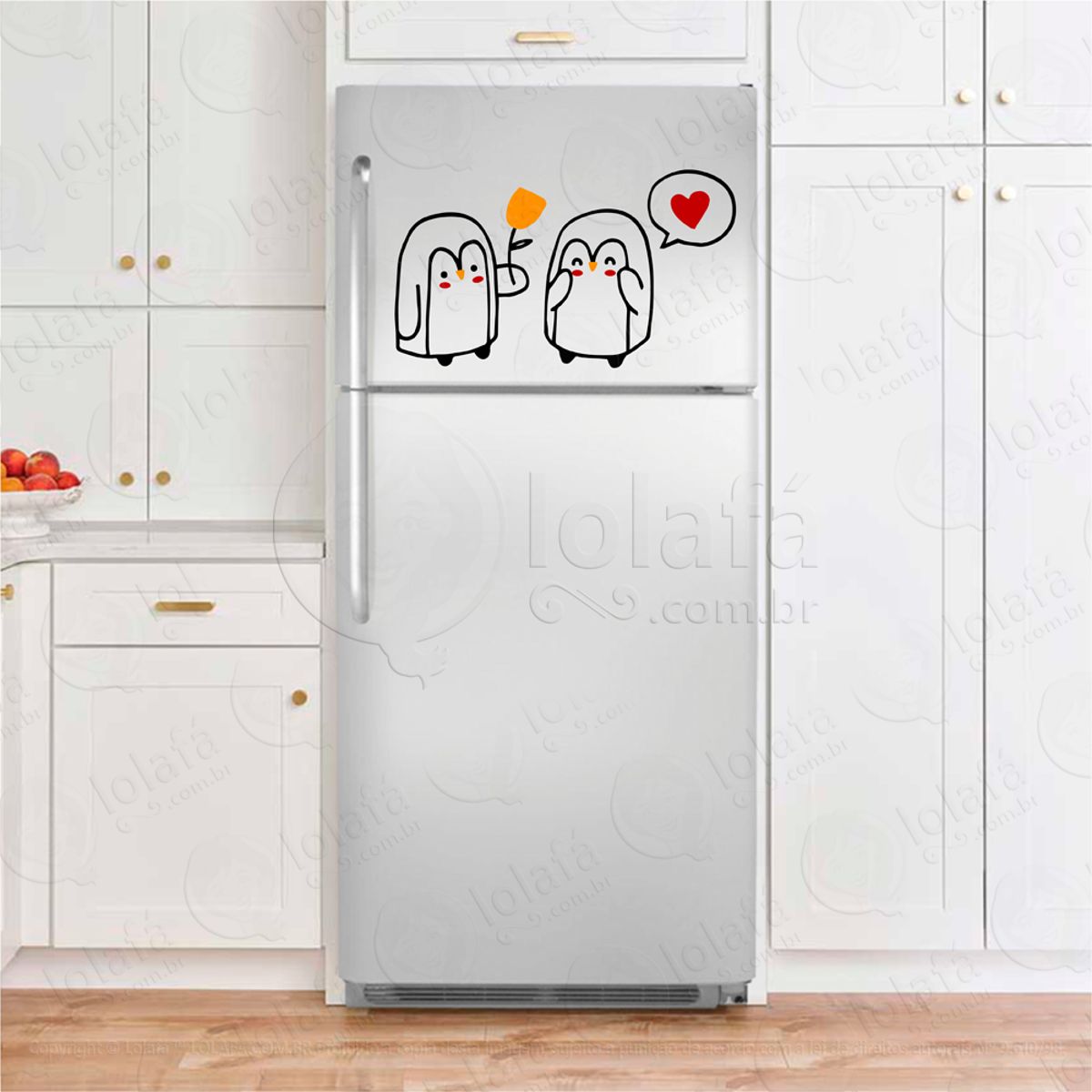 Pinguins Adesivos Geladeiras Mod:199