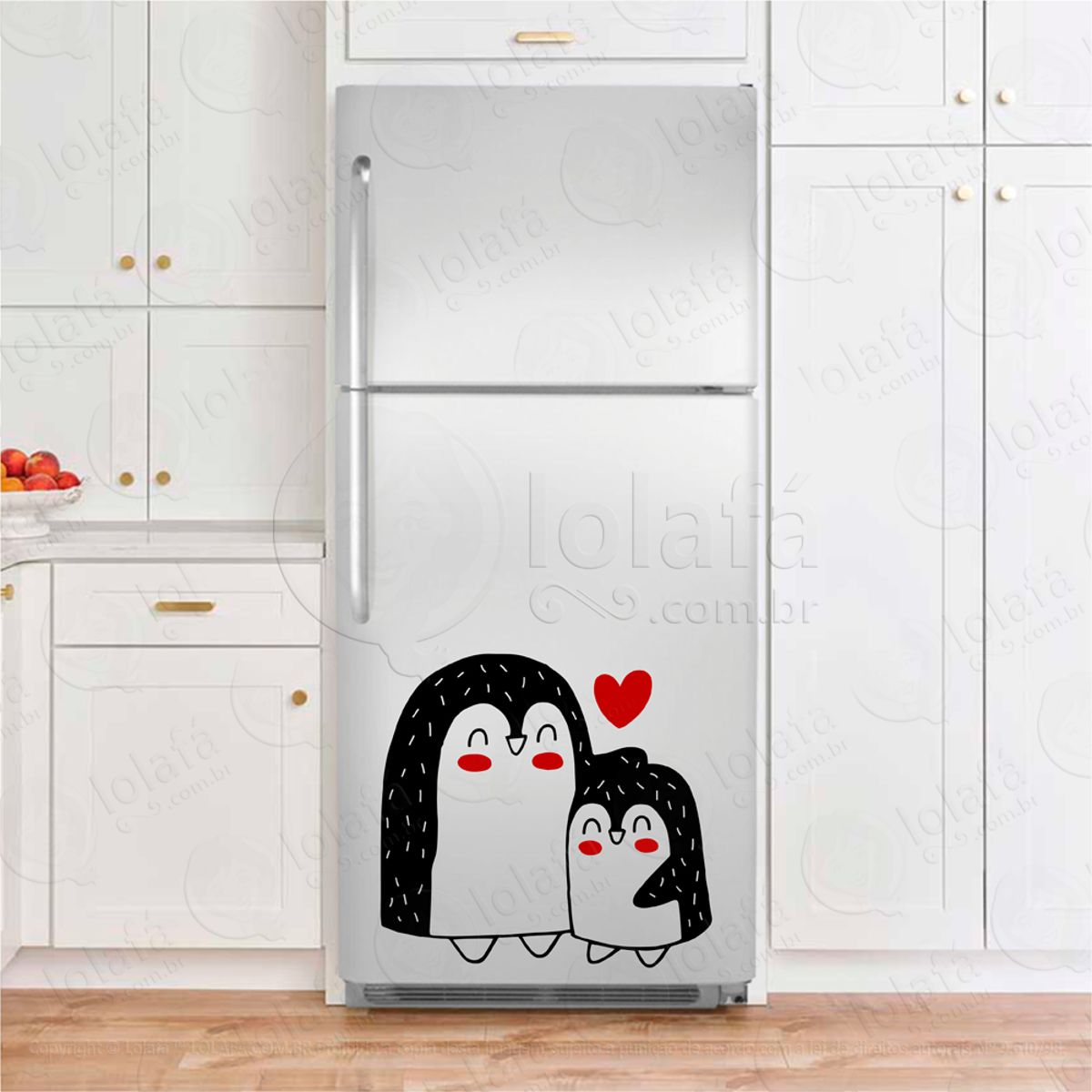 Pinguins Adesivos Para Geladeiras Mod:203