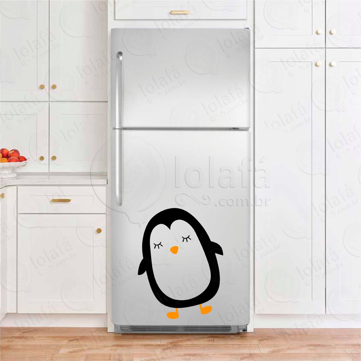 Pinguim Adesivo Geladeira Mod:207