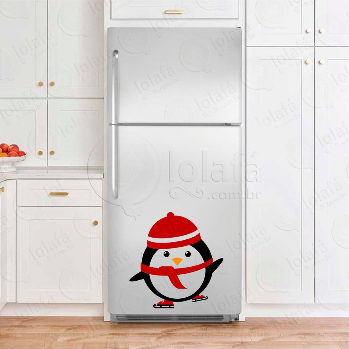 Pinguim Adesivos Geladeira Mod:208