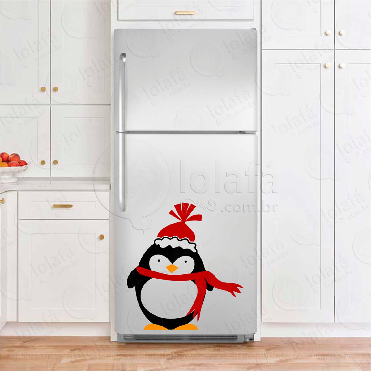 Pinguim Adesivo De Geladeira Mod:214
