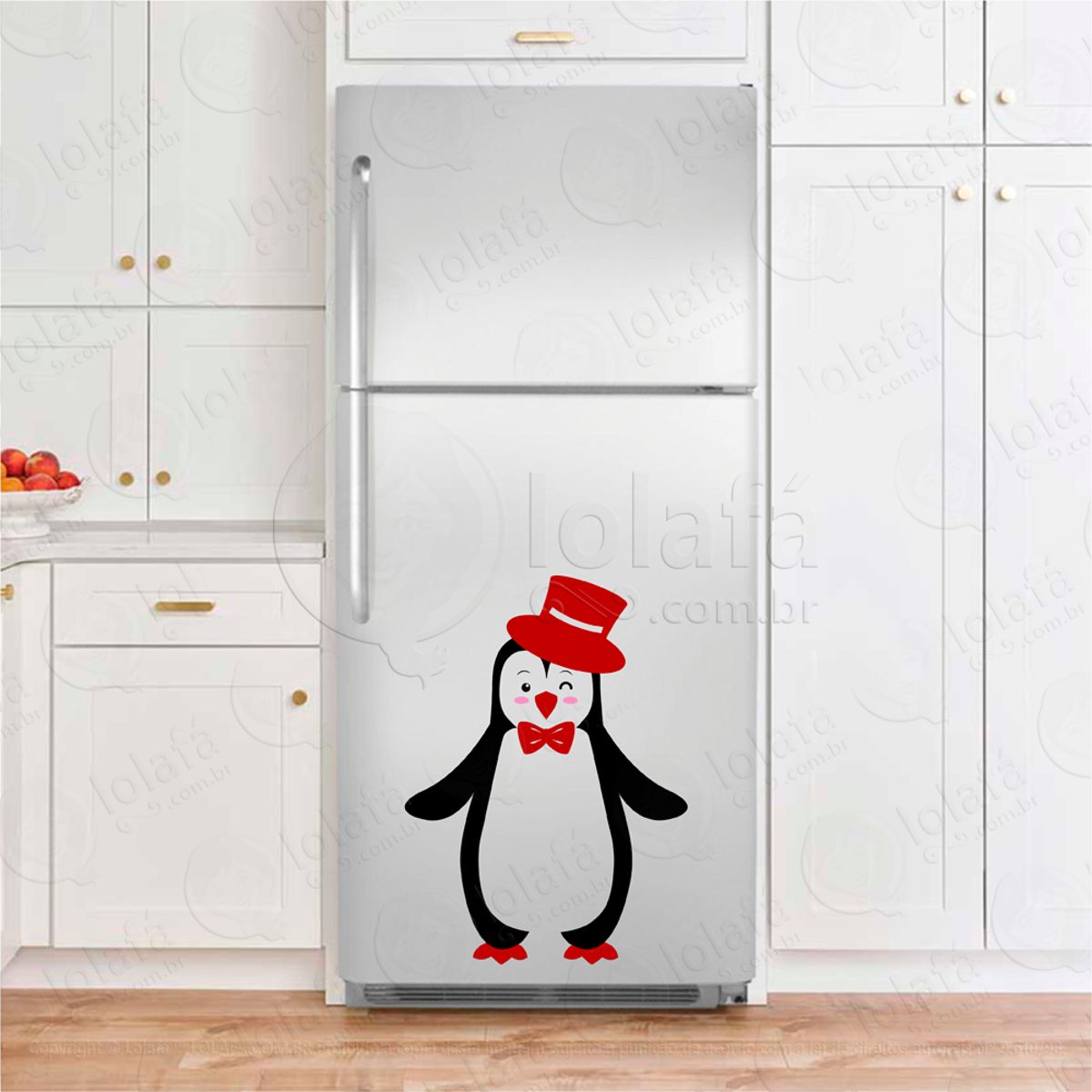 Pinguim Adesivos Geladeira Mod:218
