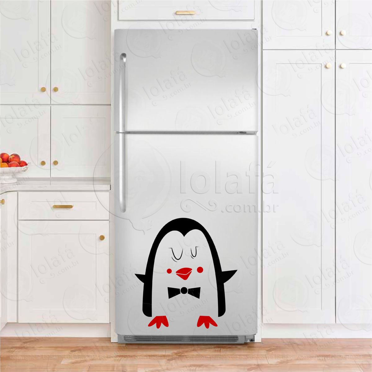 Pinguim Adesivos Geladeira Mod:238