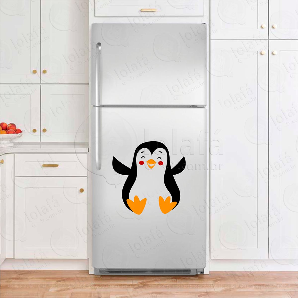 Pinguim Adesivos Geladeiras Mod:239