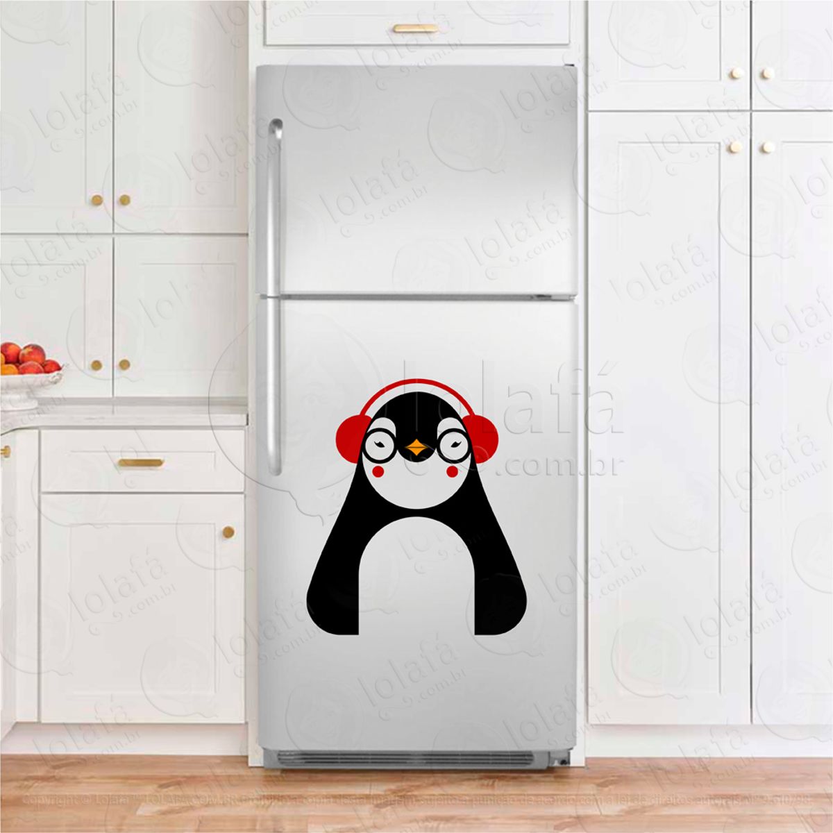Pinguim Adesivos Para Geladeira Mod:242