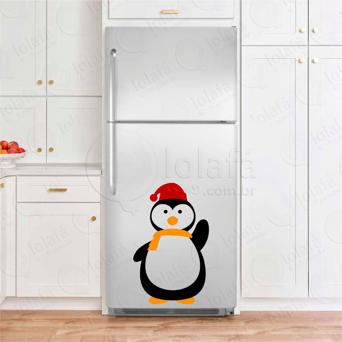 Pinguim Adesivo De Geladeira Mod:244